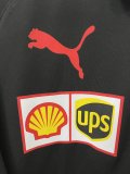 F1 Ferrari Black polo  Short Sleeve Racing Suit 2026