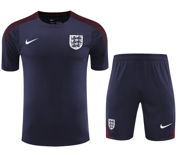 England Training clothing set  1:1 Quality Soccer Jersey    24-25