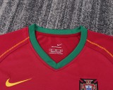 Retro Portugal home Kids  1:1 Quality Soccer Jersey 2006