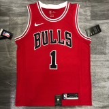 Chicago Bulls Red #1 ROSE 1:1 Quality NBA  Season Jerseys
