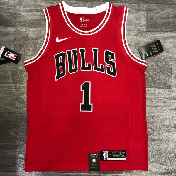 Chicago Bulls Red #1 ROSE 1:1 Quality NBA  Season Jerseys