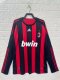 Retro AC milan long  home 1:1 Quality Soccer Jersey  2008-2009