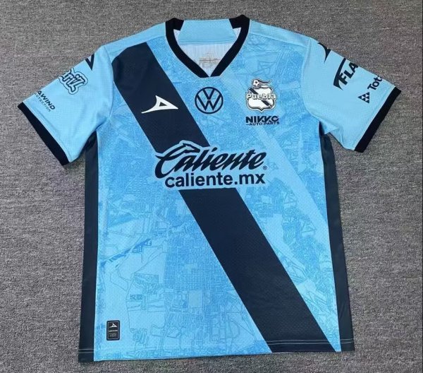Puebla Third Away player  1:1 Quality Soccer Jersey   25-26