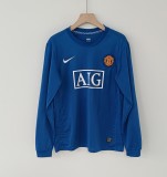 Retro Manchester united third away long sleeve   2007-2008