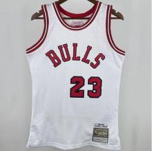 Bulls JORDAN #23 White Retro NBA Jerseys 1984-1985