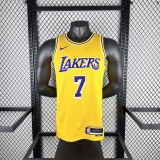 Los Angeles Lakers Yellow #7 ANTHONY 1:1 Quality NBA Season Jerseys 2023