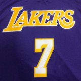 Los Angeles Lakers Purple #7 ANTHONY 1:1 Quality NBA Season Jerseys