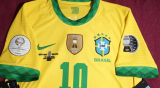 Retro Brazil home yollow 1:1 Quality Soccer Jersey  2021