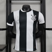 Corinthians third away  Player  1:1 Quality Soccer Jersey  24-25