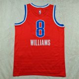 Oklahoma City Thunder Orange  #8 WiILLIAMS 1:1 Quality NBA Jerseys