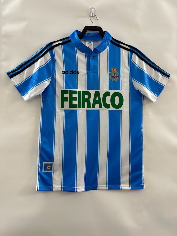 Retro Deportivo home fans 1:1 Quality Soccer Jersey   1997-1998