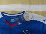 Retro Rangers Home  1:1 Quality Soccer Jersey  2015/2016