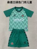 Sunderland goalkeeper  kids  1:1 Quality Soccer Jersey   24-25