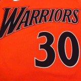 Golden State Warriors Orange Rookie #30 CURRY 1:1 Quality NBA Season Jerseys