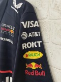 F1 Red Bull  polo  blue Short Sleeve Racing Suit 2025