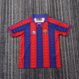 Retro Barcelona home kids 1:1 Quality Soccer Jersey  1996-1997