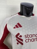 Liverpool Away Long Sleeve  player  1:1 Quality Soccer Jersey 25-26