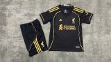 Liverpool Away Kids 1:1 Quality Soccer Jersey   25-26