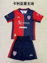 Cagliari Calcio  home fans 1:1 Quality Soccer Jersey   have kids  (16-2XL)   24-25