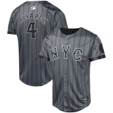 MLB New York Mets  fans grey baseball  Jerseys  2025