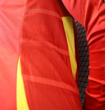 Spain  home Long Sleeve Player  1:1 Quality Soccer Jersey  24-25
