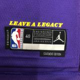 Los Angeles Lakers Kobe #24 BRYANT Purple NBA Jerseys 2023