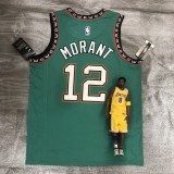Memphis Grizzlies Green #12 MORANT 1:1 Quality NBA Jerseys