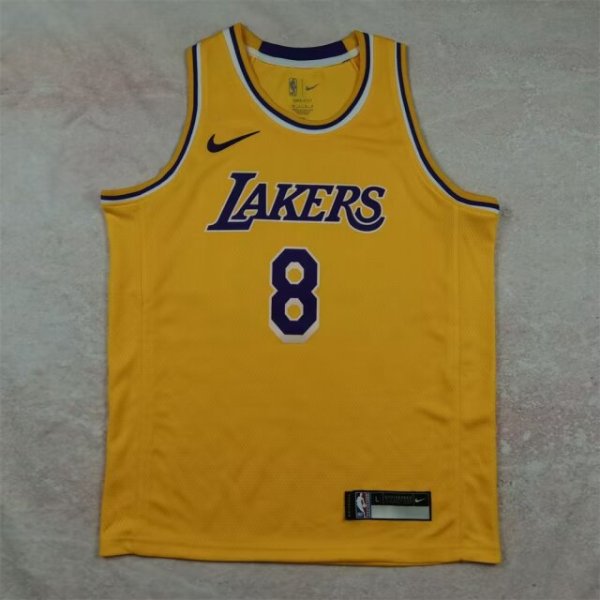 Los Angeles Lakers kids Kobe #8 BRYANT #24  Yollow   1:1 Quality NBA Jerseys