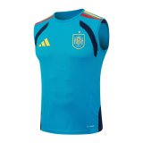 Spain Vest Training Player With Pants Sets 1:1 Quality Soccer Jersey   26-27 (2026)