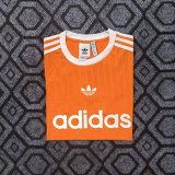 Adidas Clover T-shirt  Orange 1:1 Quality Soccer Jersey  25-26