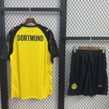 Dortmund Home With Pants Sets Fans 1:1 Quality Soccer Jersey  25-26