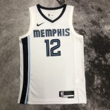Memphis Grizzlies white #12 MORANT 1:1 Quality NBA Jerseys 2023