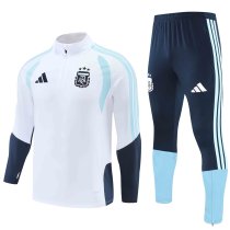 Argentina  Training Tracksuit White (Kids And Man )  1:1  26-27 (2026)