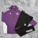 Manchester United Windbreaker Sets With pants  Purple 1:1 Quality Soccer Jersey  25-26