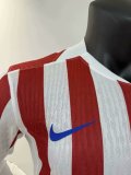 Atletico Madrid  home long Sleeve  Player  1:1 Quality Soccer Jersey   25-26