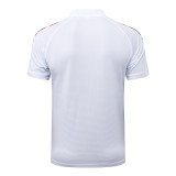 Ajax Polo Fans  White 1:1 Quality Soccer Jersey  25-26