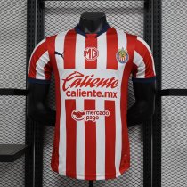 Chivas (Guadalajara )  home  Player 1:1 Quality Soccer Jersey  24-25