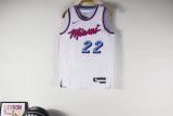 Miami Heat Kids  White #22  WIGGINS NBA Jerseys 2023