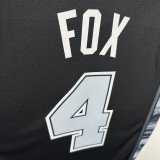 San Antonio Spurs jordan #4 FOX  NBA Jerseys  2023