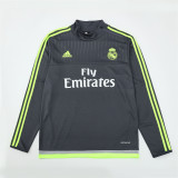 Retro Real Madrid  Training  Tracksuit  Grey 1:1 2015-2016