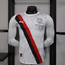 Manchester City  Joint payment Long Player  1:1 Quality Soccer Jersey   25-26