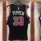 Chicago Bulls Black #33 PIPPEN 1:1 Quality NBA  Season Jerseys