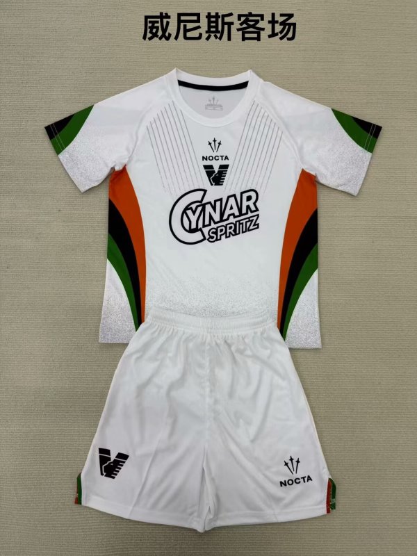 Venezia away fans 1:1 Quality Soccer Jersey   have kids  (16-2XL)   24-25