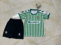 Real Betis finals kids Fans   1:1 Quality Soccer Jersey   24-25