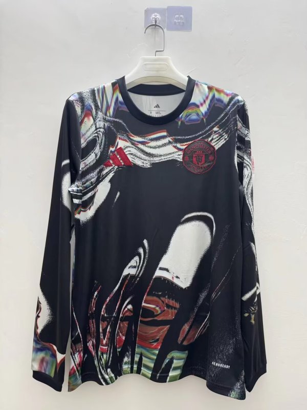Manchester United  Goalkeeper Long Sleeve Fans 1:1 Quality Soccer Jersey 26-27