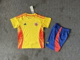 Colombia home  Kids  1:1 Quality Soccer Jersey  24-25