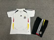 Retro Germany home Kids 1:1 Quality Soccer Jersey  2006