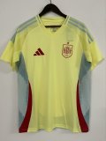 Spain away  Fans  1:1 Quality Soccer Jersey  24-25