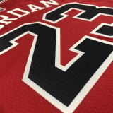 Chicago Bulls Red #23 JORDAN 1:1 Quality NBA  Season Jerseys  75 Year