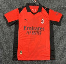 Copy AC Milan Fourth Away Red Fans 1:1 Quality Soccer Jersey  25-26